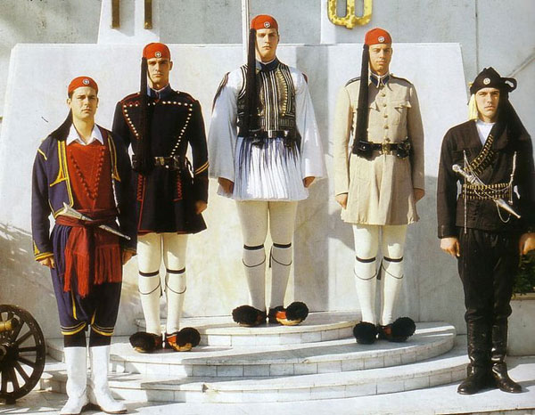 presidential guard costumes